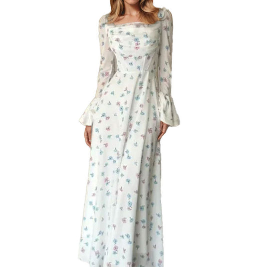 Women's Clothing Waist-tight European And American Style Dress - Enfance-Heureuse