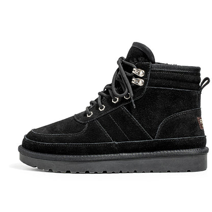 Autumn And Winter Snow Boots Men's Warm Thickened - Enfance-Heureuse