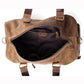 Vintage Crazy Horse Leather Men's Travel Bag - Enfance-Heureuse
