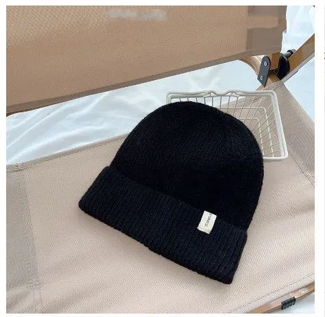 All-matching Children's Knitted Woolen Cap Autumn And Winter Warm