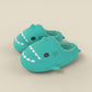 Three-dimensional Cartoon Shark Children Eva Slippers - Enfance-Heureuse