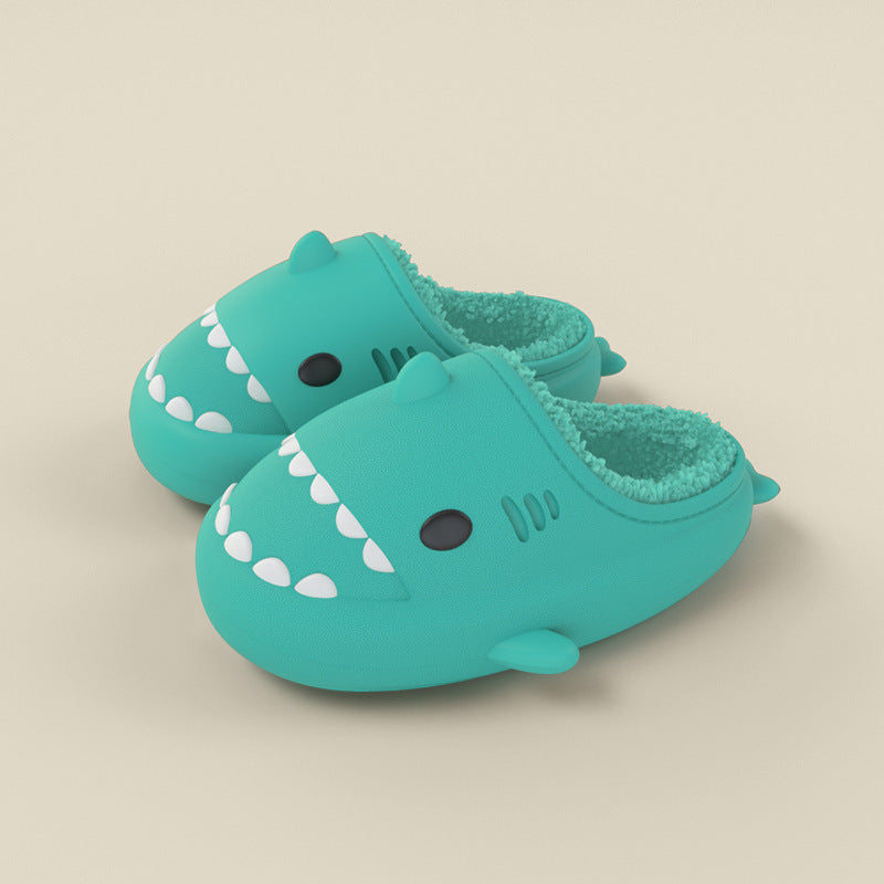 Three-dimensional Cartoon Shark Children Eva Slippers - Enfance-Heureuse